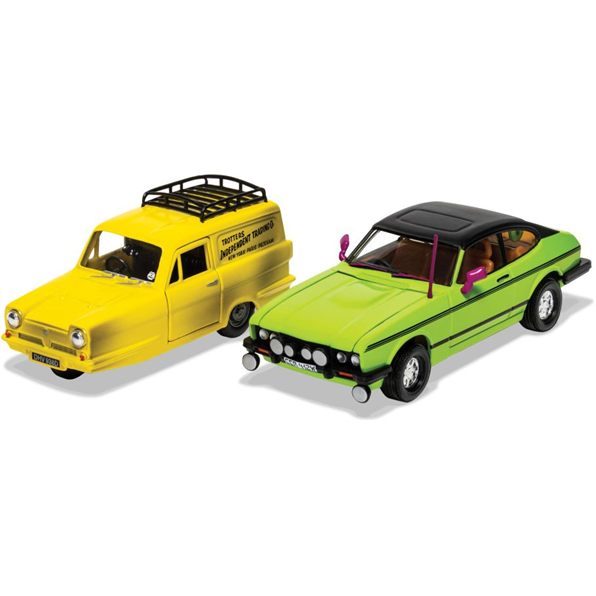 Del Boy's Reliant Regal and Ford Capri MkII - John Ayrey Die Casts